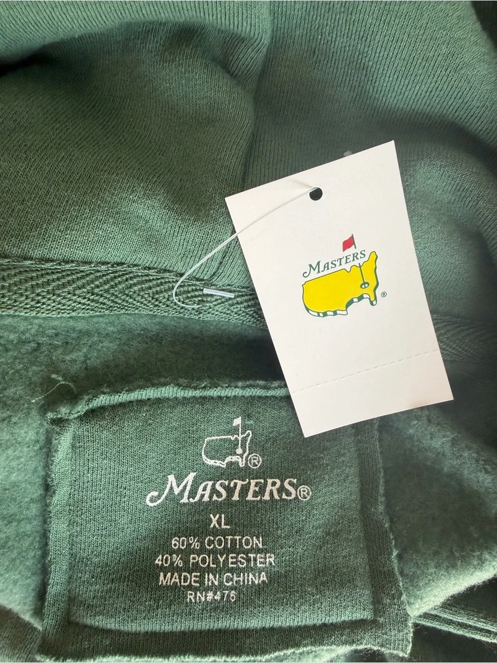 Masters 2026 Green Hoodie Sweatshirt with Tournament Graphic - Youth